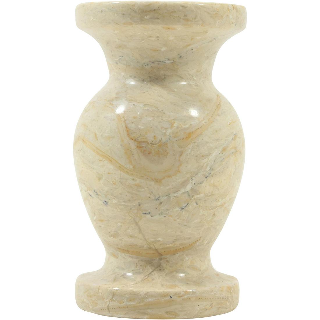 Polished Italian Marble Bud Vase 4.25 inches height (1 of 11)