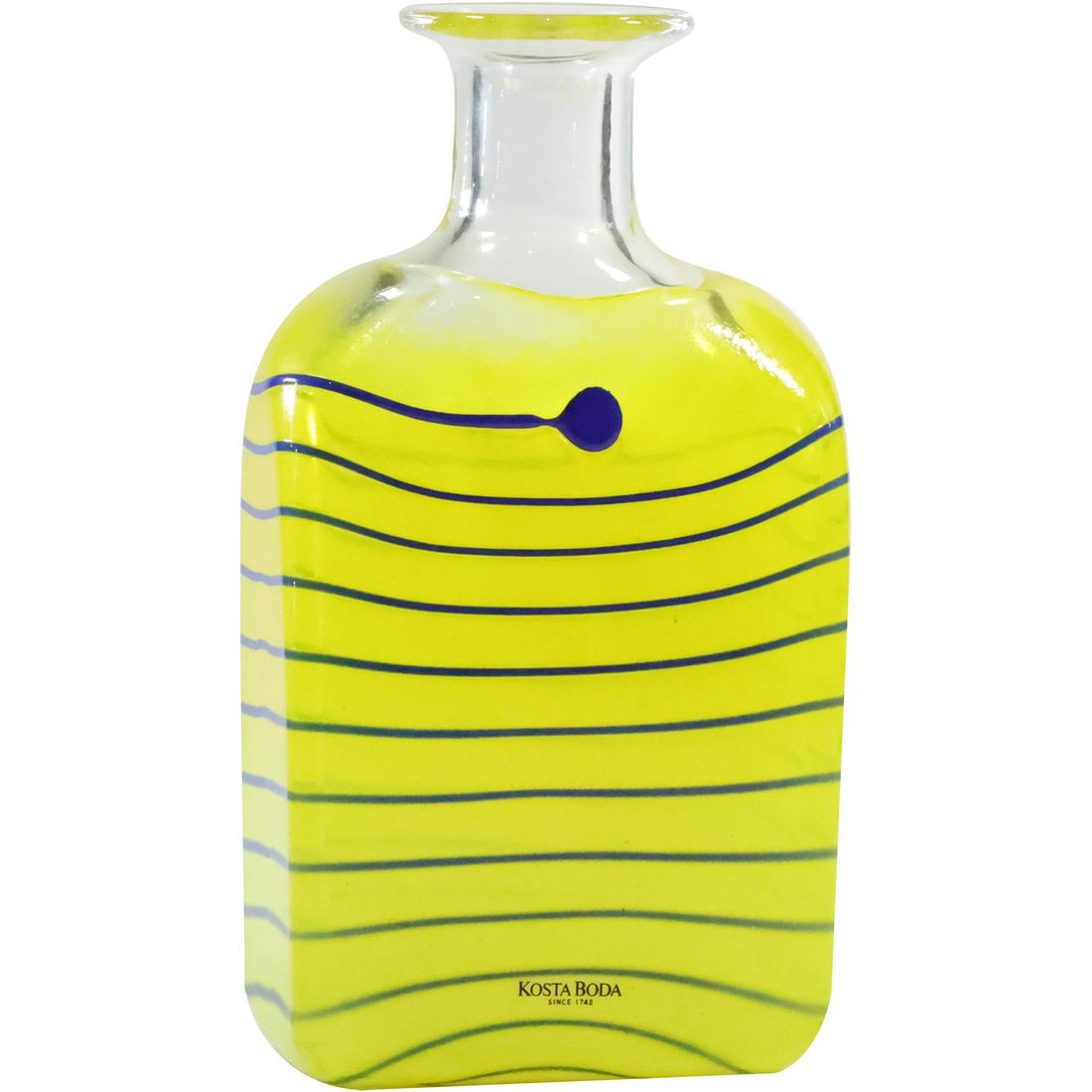 KOSTA BODA Wave Vase or Bottle designed by Anna Ehrner 7.5 inches height (1 of 11)