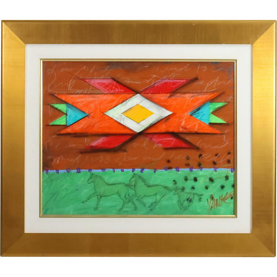 TIM YANKE, American, Mixed Media Painting titled Butterfly [Fig. 19] with Appraisal $2800 (1 of 20)