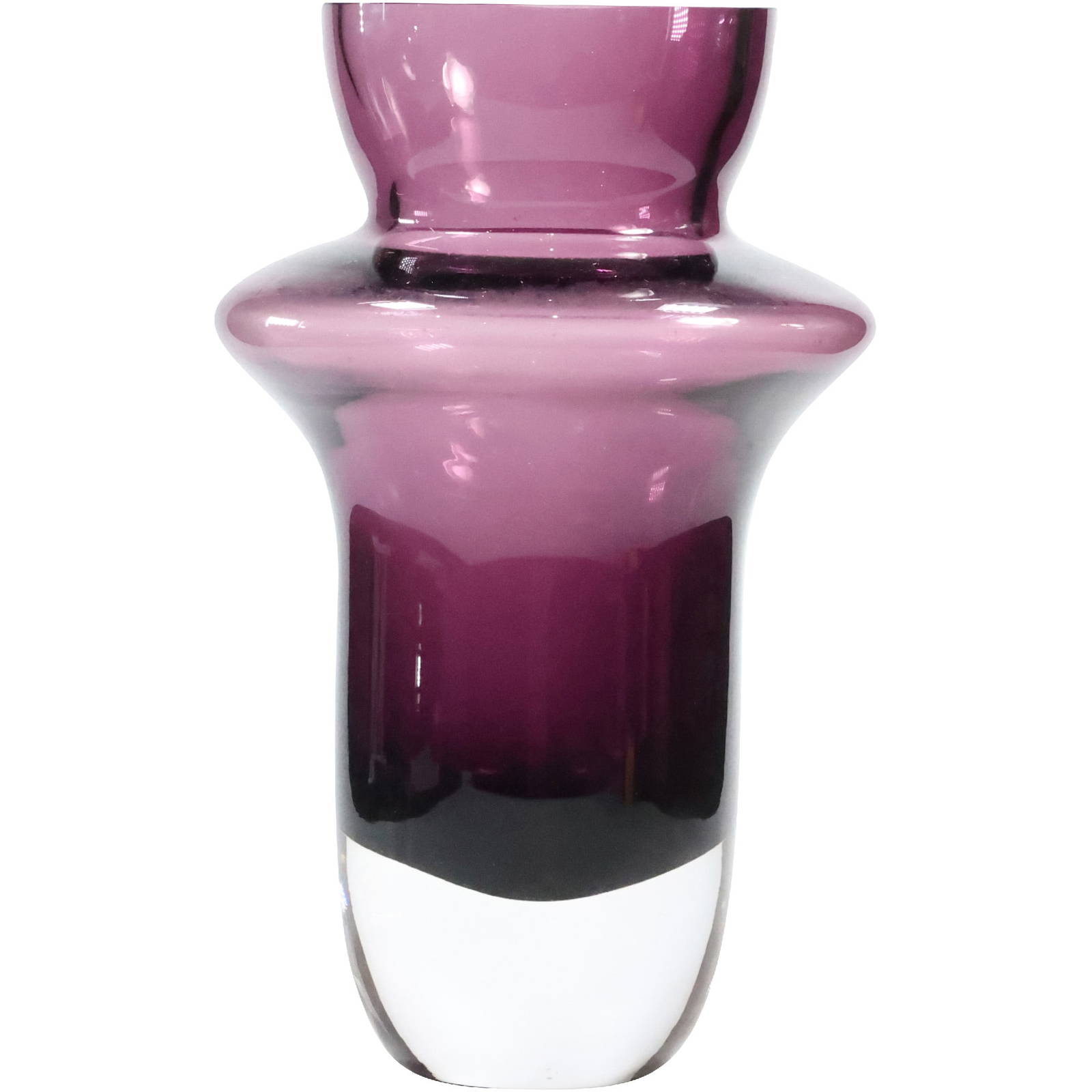 Marquis By Waterford Large Amethyst Crystal Vase 9.75 Inches Height Auction