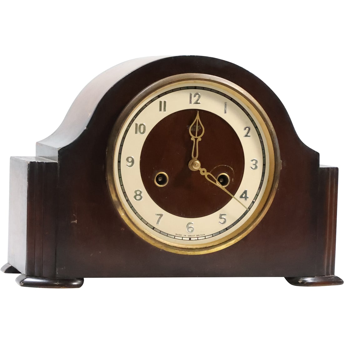 Smiths Enfield Art Deco Westminster Chimes Mantle Clock 12 inches length (1 of 19)