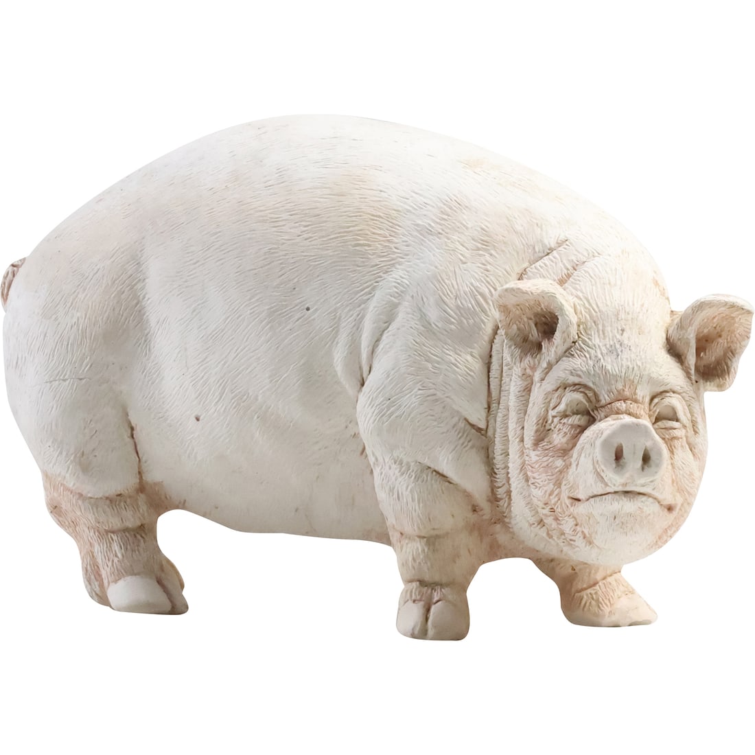 Decorative PIG Figure Statue in Hard Composition 10.5 inches length (1 of 13)