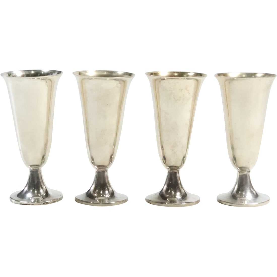 [4] TIFFANY & CO MAKERS Sterling Silver Cordials, Weighs 107.2 grams   , 3 in. x 1 3/8 in. (1 of 8)