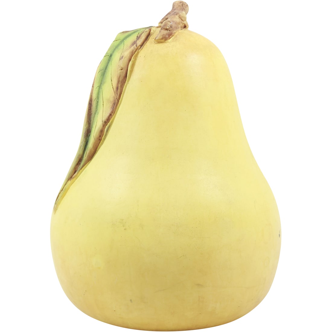 Large Vintage Ceramic PEAR Statue Sculpture 11.5 inches height x 7.5 inches wide (1 of 18)