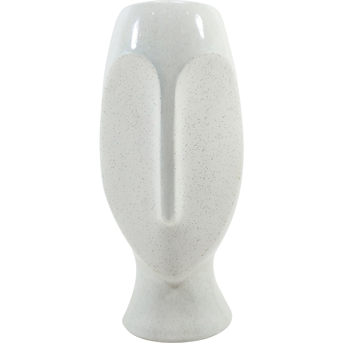 Mikasa Modern Design Ceramic Face Head Vase 12.5 inches height x 5.25 inches. (1 of 19)
