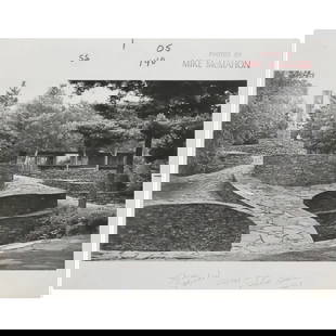 Original Vintage Glossy Photograph of OPUS 40, Harvey Fite, Woodstock New York: Original Vintage Glossy Photograph of OPUS 40, Harvey Fite, Woodstock New York size: 11 in. x 14 in.