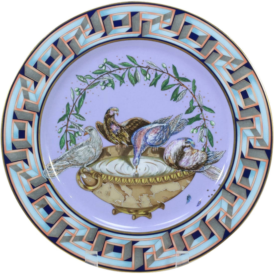 Rosenthal VERSACE Fine Porcelain Cabinet Plate 12 in. dia., Limited Edition 1999, #013272/9999 (1 of 18)