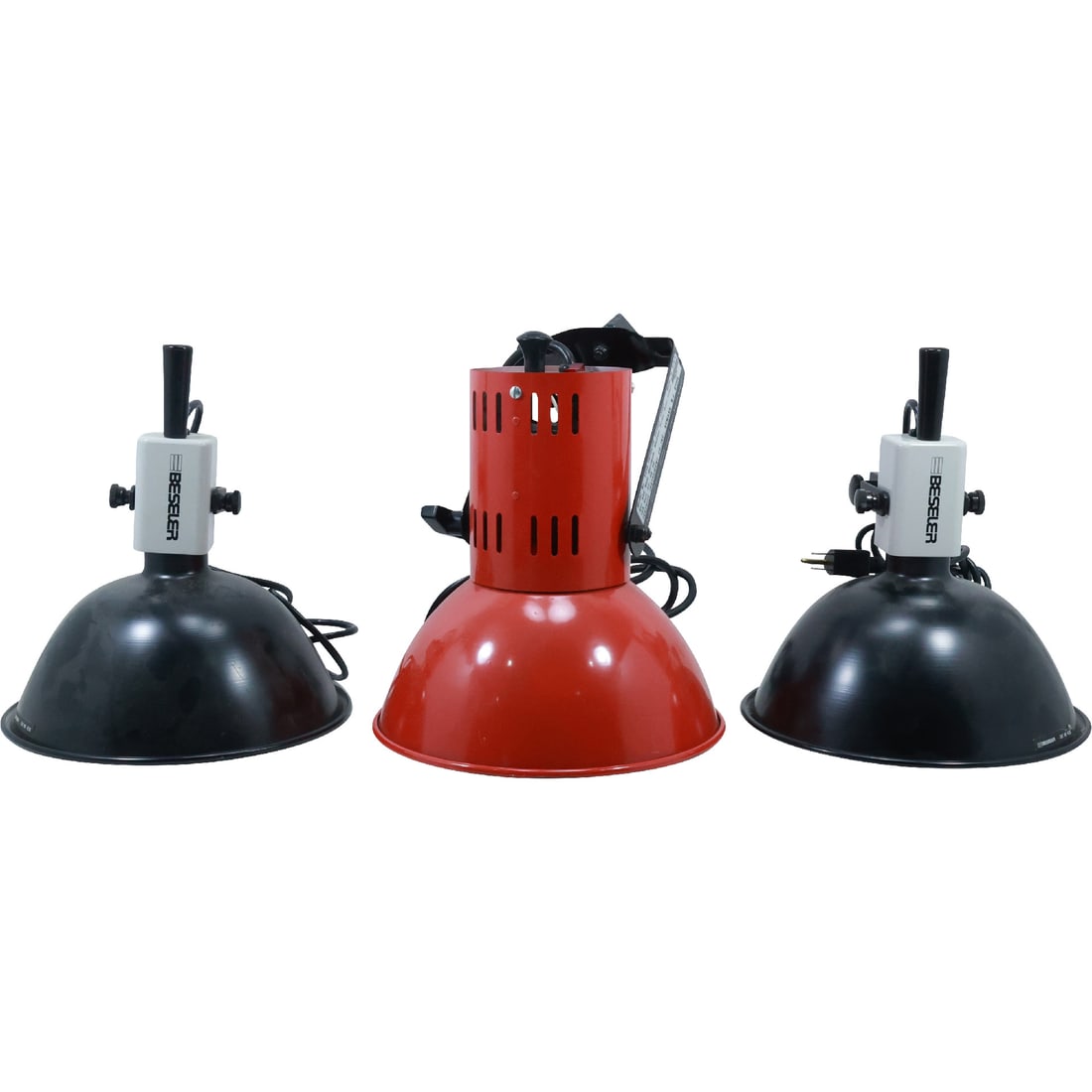 [3] Beseler Photography Flood Lights 2 Black White, 1 Red (1 of 20)