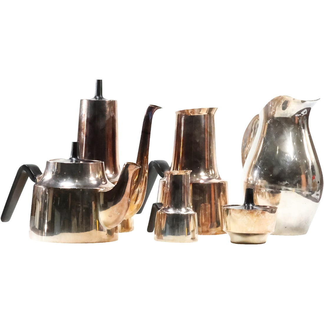 [6] COHR DENMARK ATLA EPNS Assorted Silver Plate Pitchers, Bowls, Other (1 of 19)