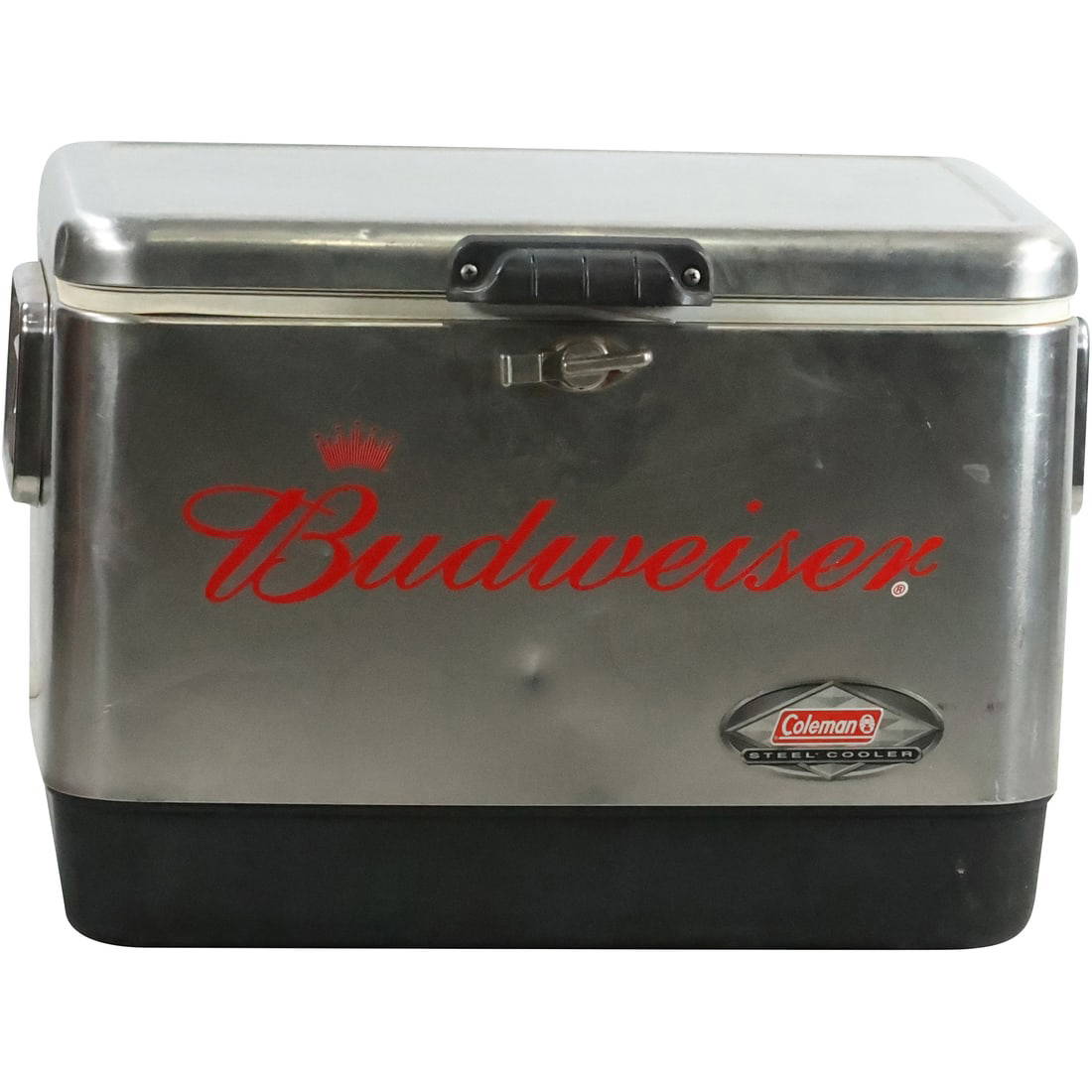 Budweiser Coleman Aluminum Ice Chest 16 In. X 24 In. X 15 In. Auction