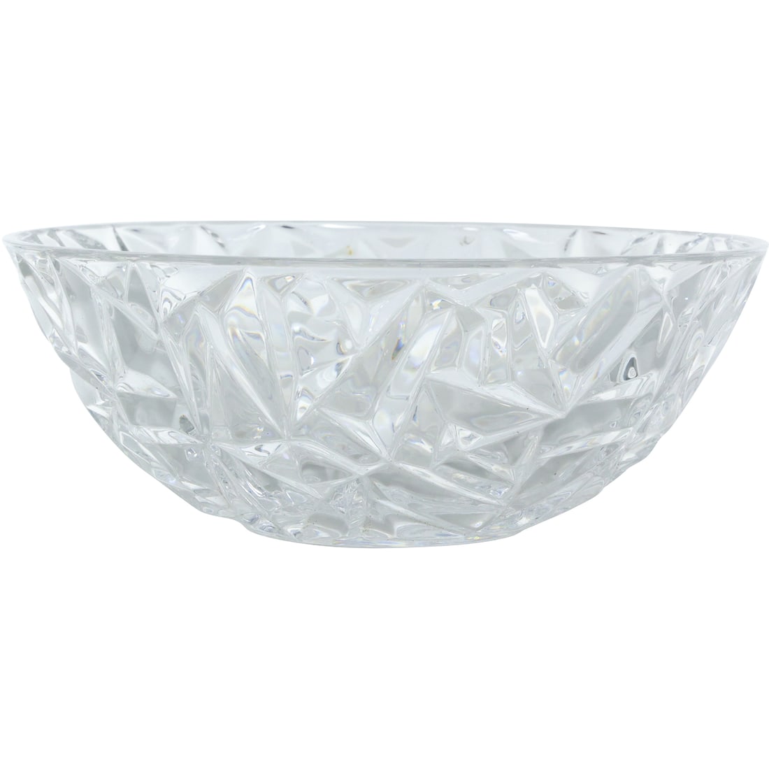 Signed TIFFANY & CO Elegant Crystal Glass Bowl 9 inches diameter (1 of 17)