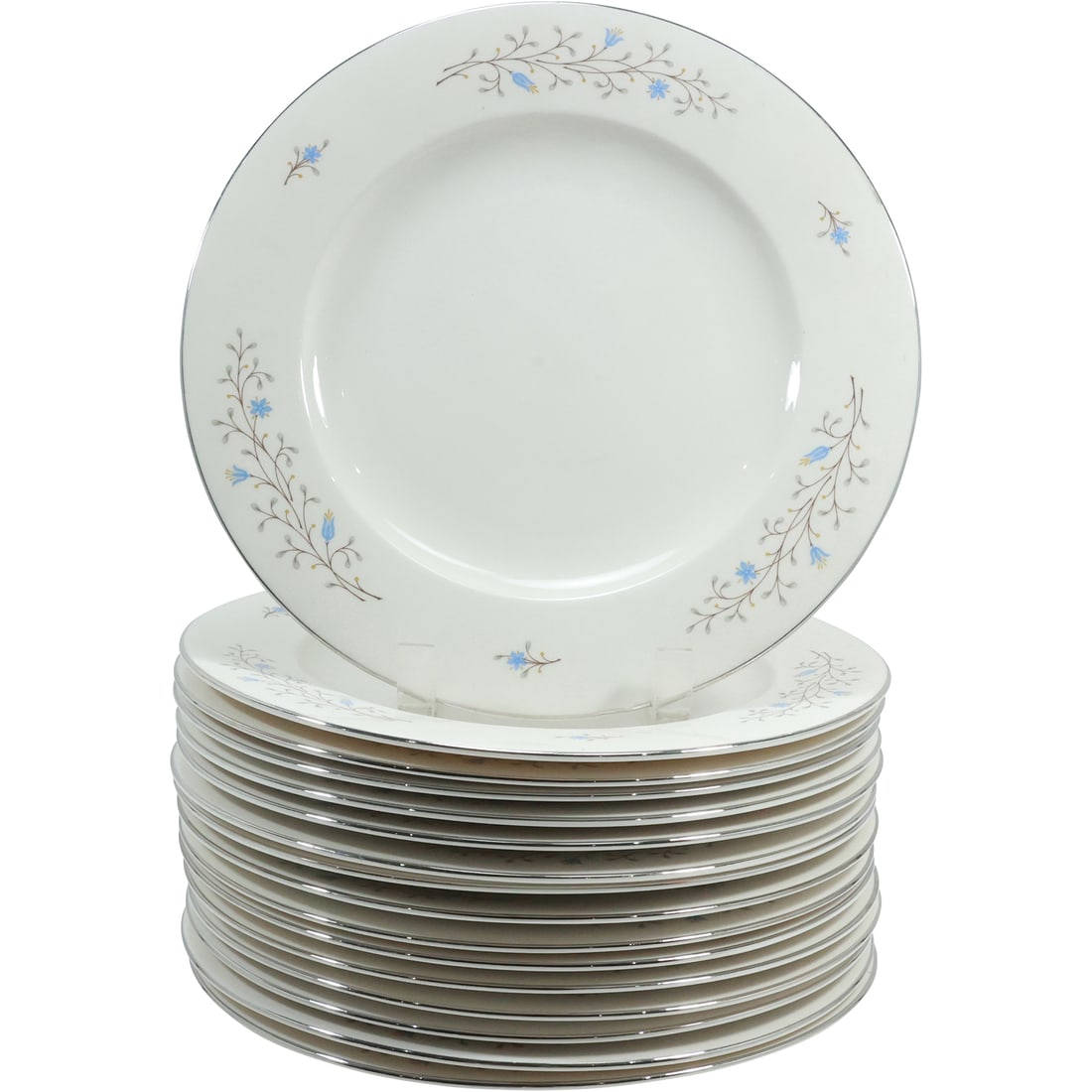 [16] Syracuse China "Inspiration" Fine Porcelain Dinner Plates: [16] Syracuse China "Inspiration" Fine Porcelain Dinner Plates. size: 1x10.75 F3