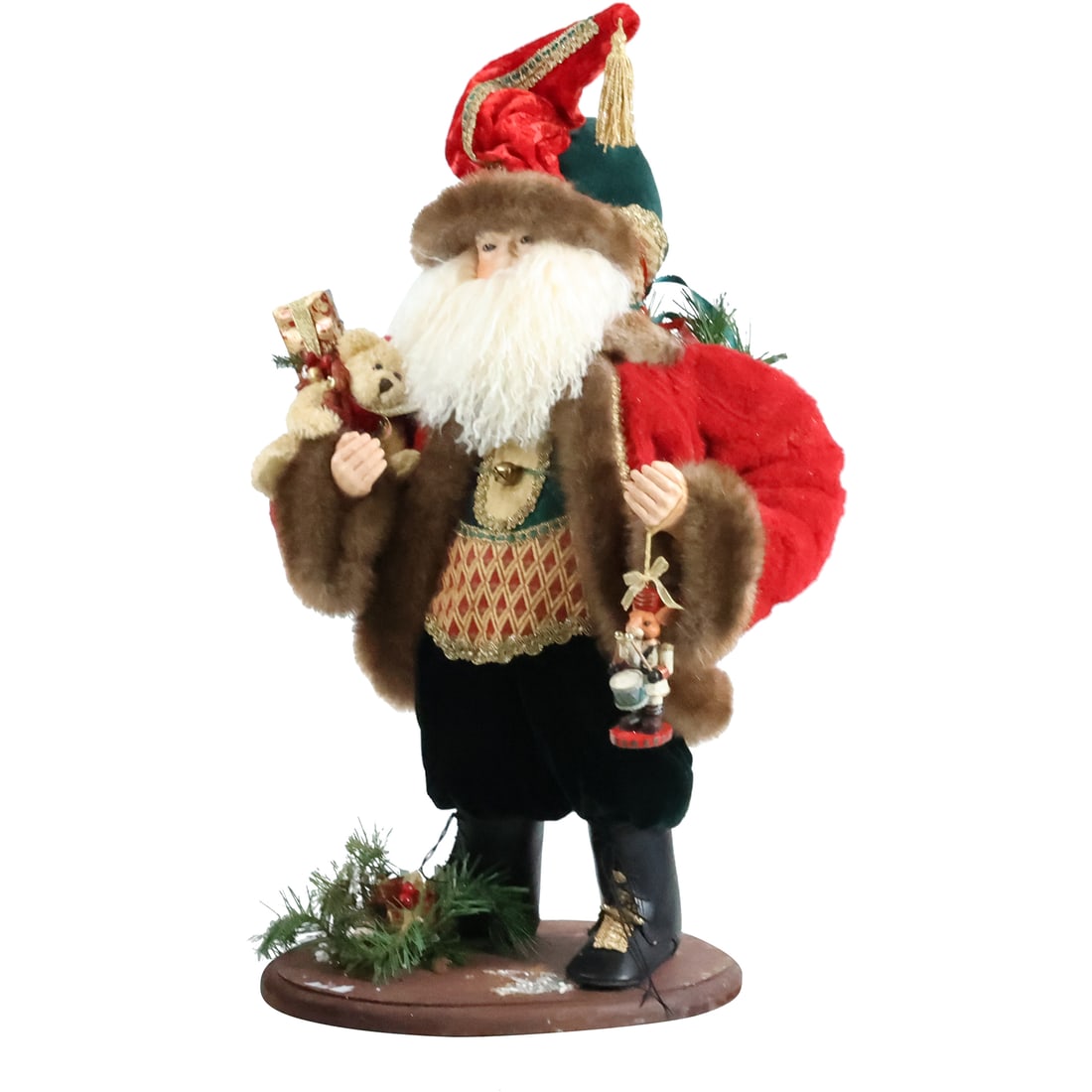 27 inches Height SANTA / SAINT NICHOLAS Decorative Figure (1 of 20)