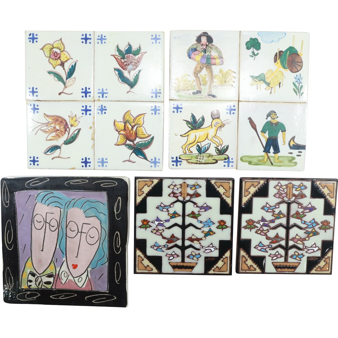 [5] Assorted Decorative Tile Pictures 6 in. to 7.75 in. (1 of 19)