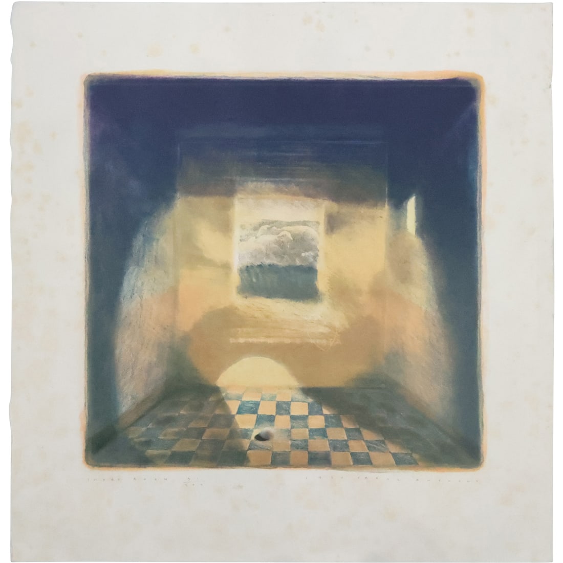 Carol Anthony 1980 Signed Lithograph "Inner Room" (1 of 20)