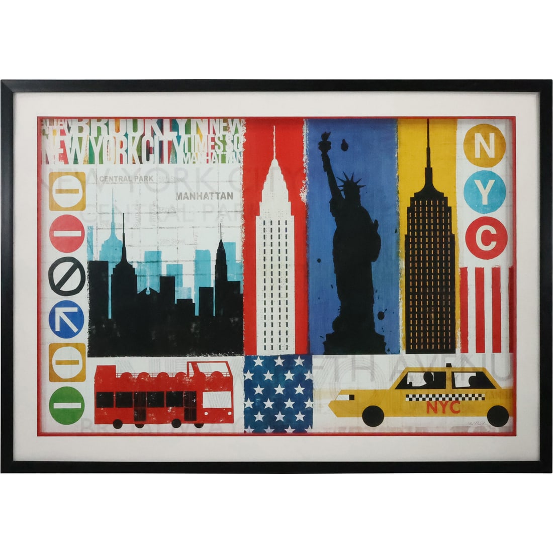 Michael Mullan, Lithograph "New York City Experience", Framed (1 of 20)