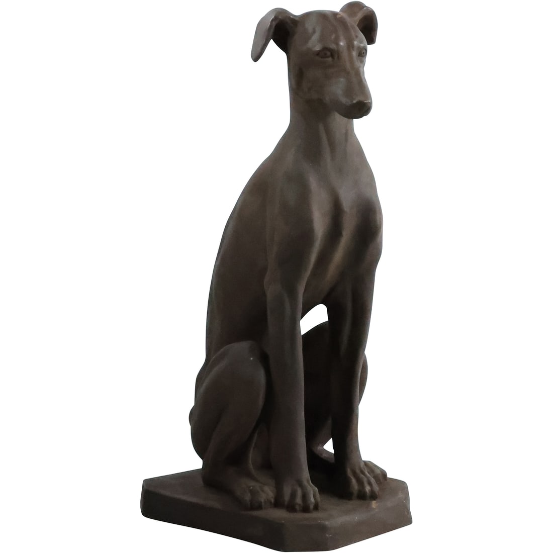 Tall DOG Statue in Hard Composition 28 inches height (1 of 20)