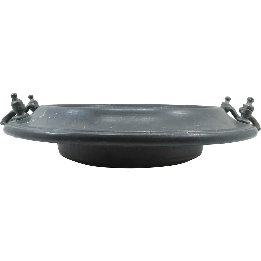 Circa 1900 Antique French Copper Chestnut Pan 18 inches diameter (1 of 18)