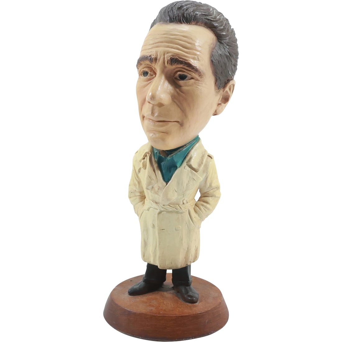 Humphrey Bogart  Vintage Hard Plaster Figure Statue by Esco Products 16 in. height (1 of 20)