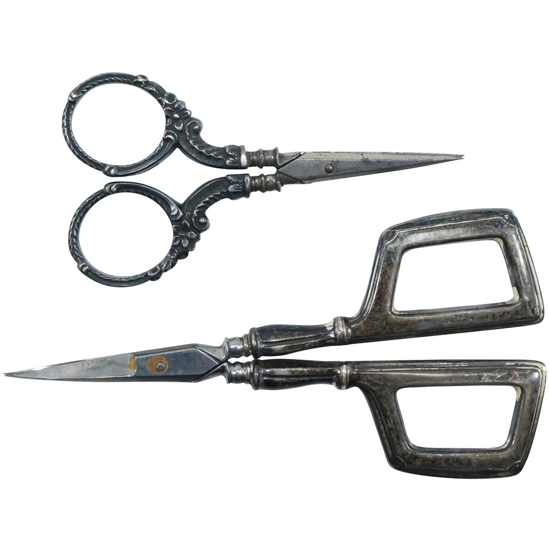 [2] Webster Co. Sterling Silver Scissors; P Jacob Sterling Silver Small Scissors (1 of 20)