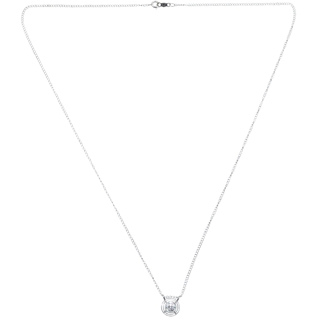 14K GOLD and DIAMOND Pendant Necklace on 14K GOLD 19in. Chain, Quality & Great Color Diamond: 14K GOLD and DIAMOND Pendant Necklace on 14K GOLD 19in. Chain, Quality & Great Color Diamond. 1.4 dwt, pendant 3/8 in. diameter