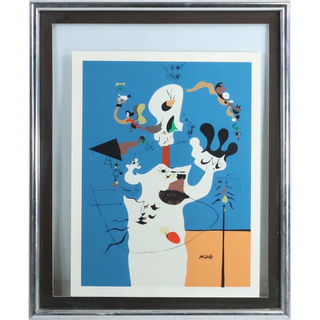 Joan Miro, Lithograph in Color "The Potato", Framed (1 of 20)
