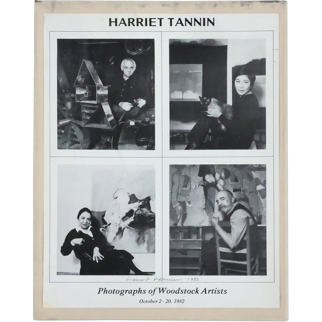 Harriet Tannin; 20thC. Modernist Photographs of Woodstock Artists(28) (1 of 20)