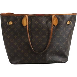 Vintage Used Louis Vuitton 101 Champs Elysées "Neverfull" Hand Bag in Classic Monogram: Indulge in the epitome of luxury with this vintage, gently used Louis Vuitton "Neverfull" handbag, showcasing the iconic classic monogram pattern. A testament to enduring style, this bag exudes the ti