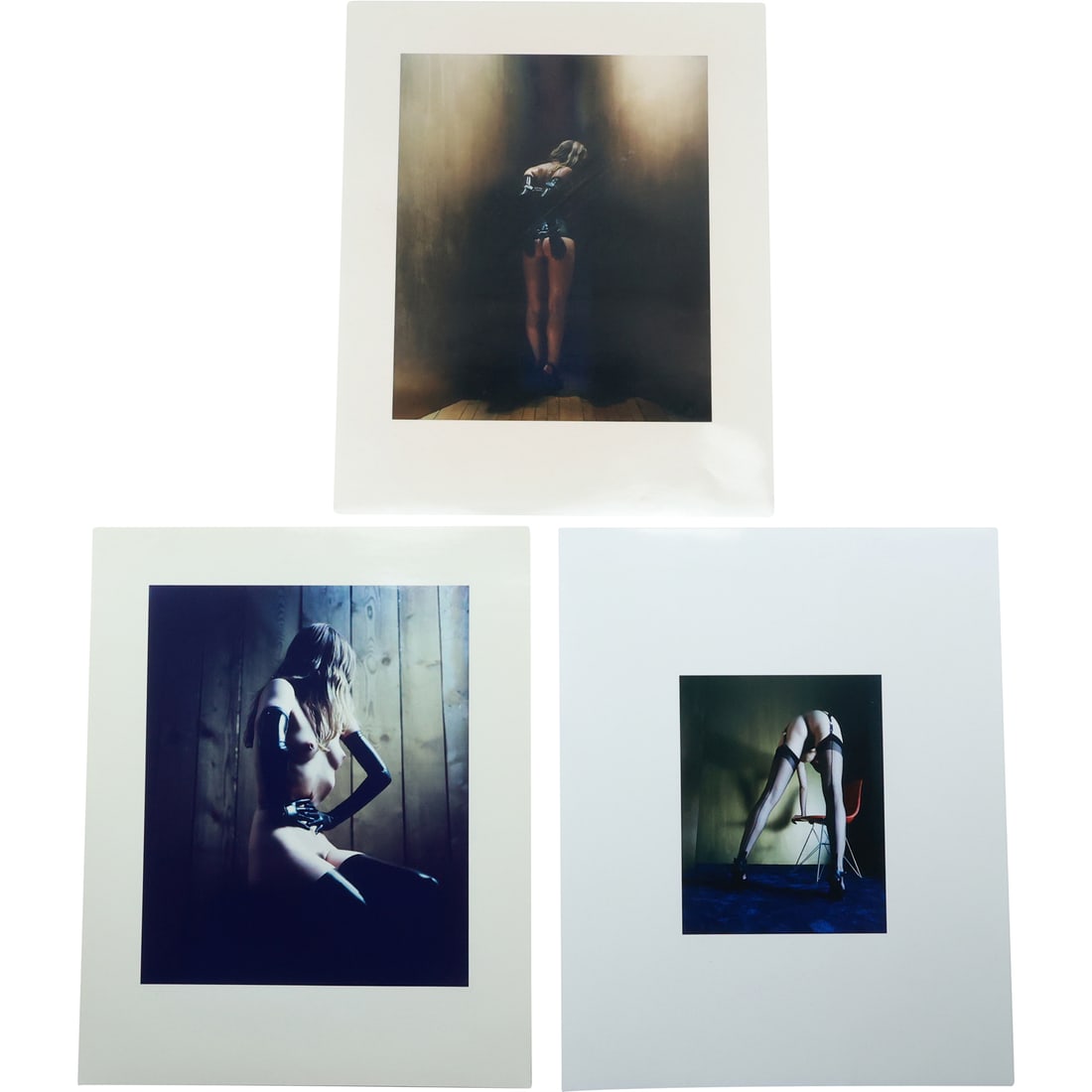 [3] Assorted Original Photographs of Risque Women of Bondage 14 in. x 11 in. (1 of 20)