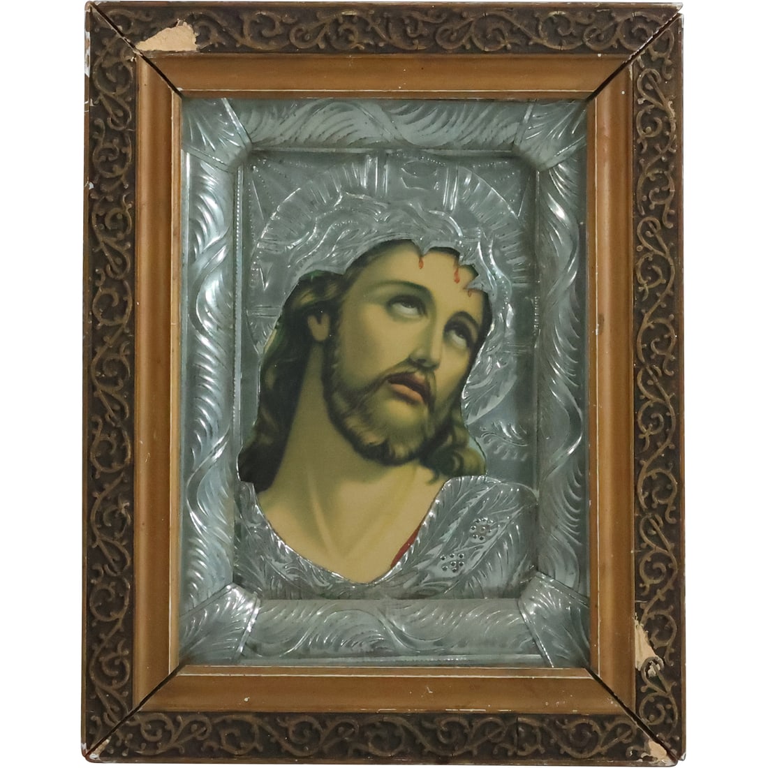 Vintage Russian Icon - Looking Upward (1 of 20)