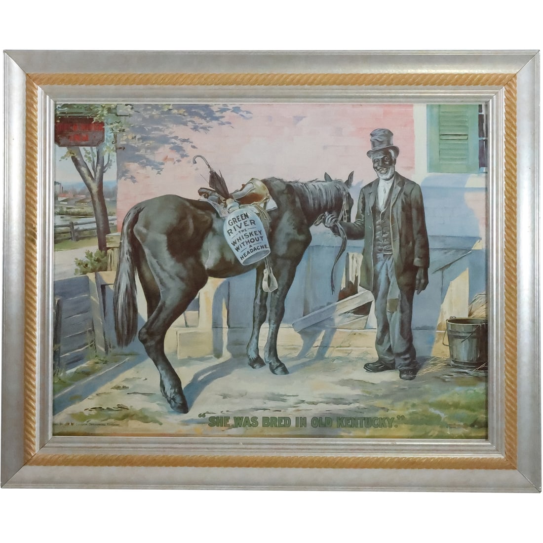 Green River Whiskey Framed Advertising Print (1 of 20)