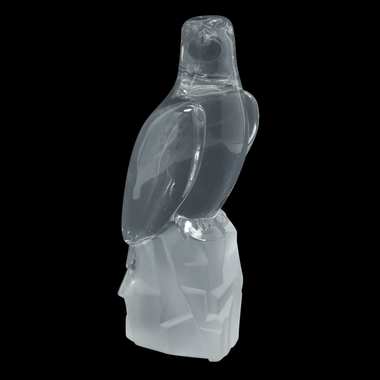 Bleikristall German 24% Lead Crystal Glass EAGLE Figure Sculpture 8.25 in. height x 3 in. (1 of 20)