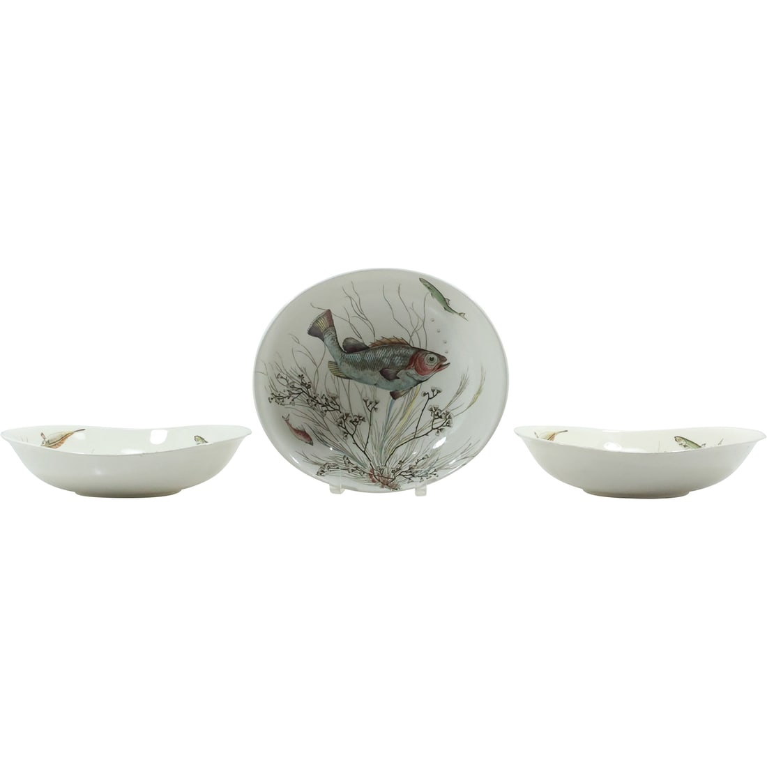 [3] Johnson Bros. England Porcelain FISH Bowls 11.5 inches diameter (1 of 20)