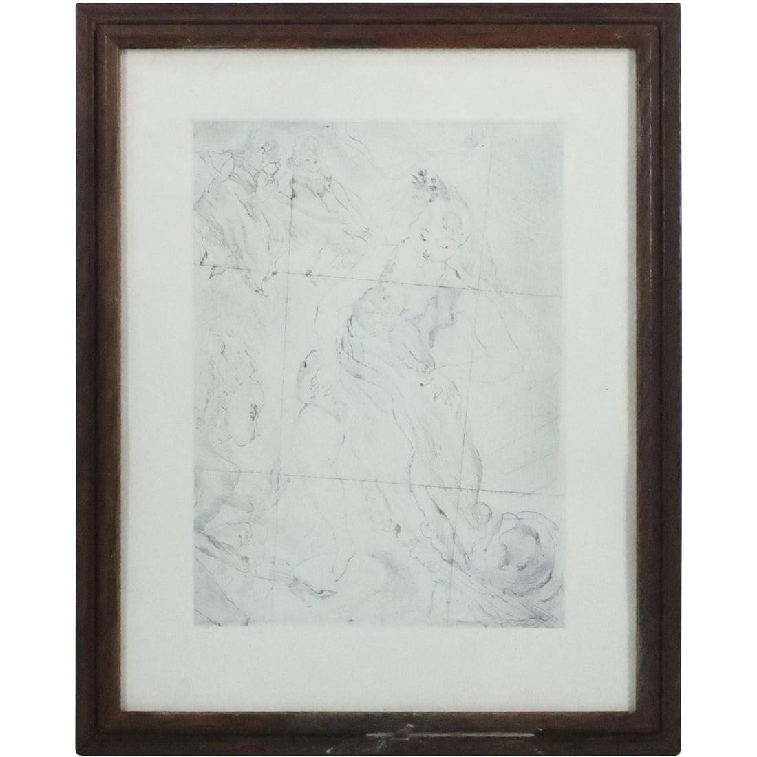 Jules Pascin 1885-1930, Original Etching "Cinderella" with COA on Verso (1 of 20)