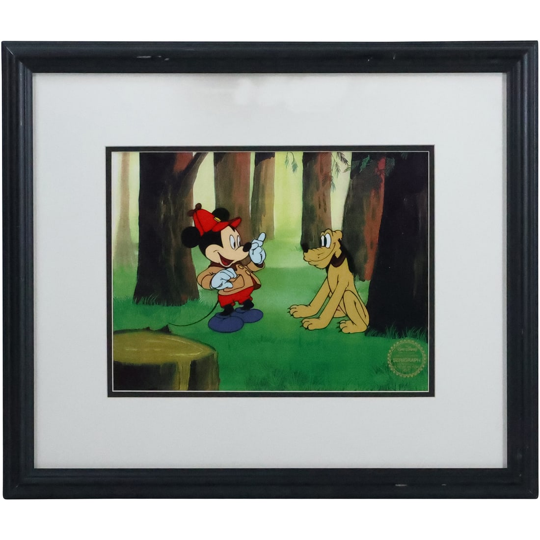 Walt Disney Mickey Mouse Serigraph, Framed (1 of 20)