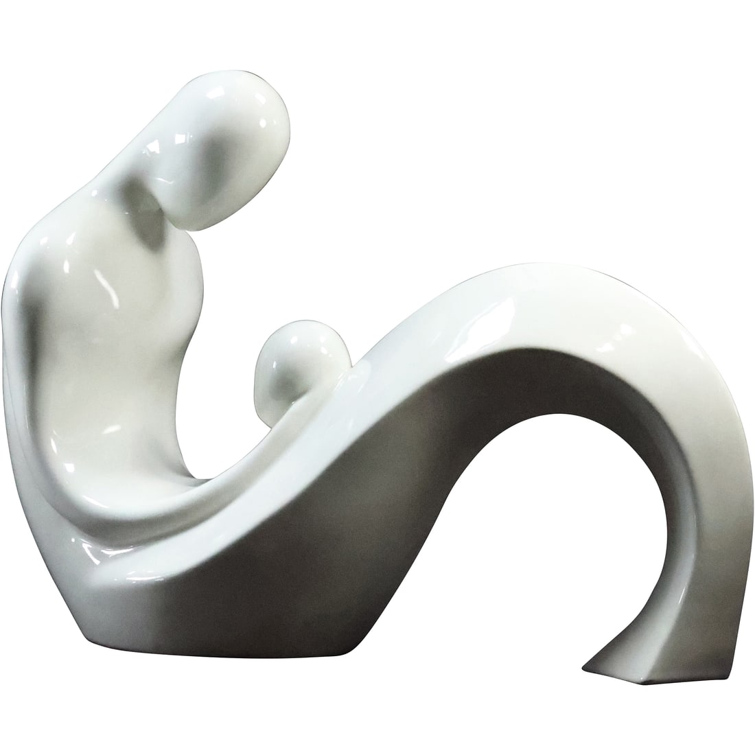 Vanguard Studios Mid-Century Modern Ceramic Mother & Child Sculpture 18.5 in. length (1 of 20)