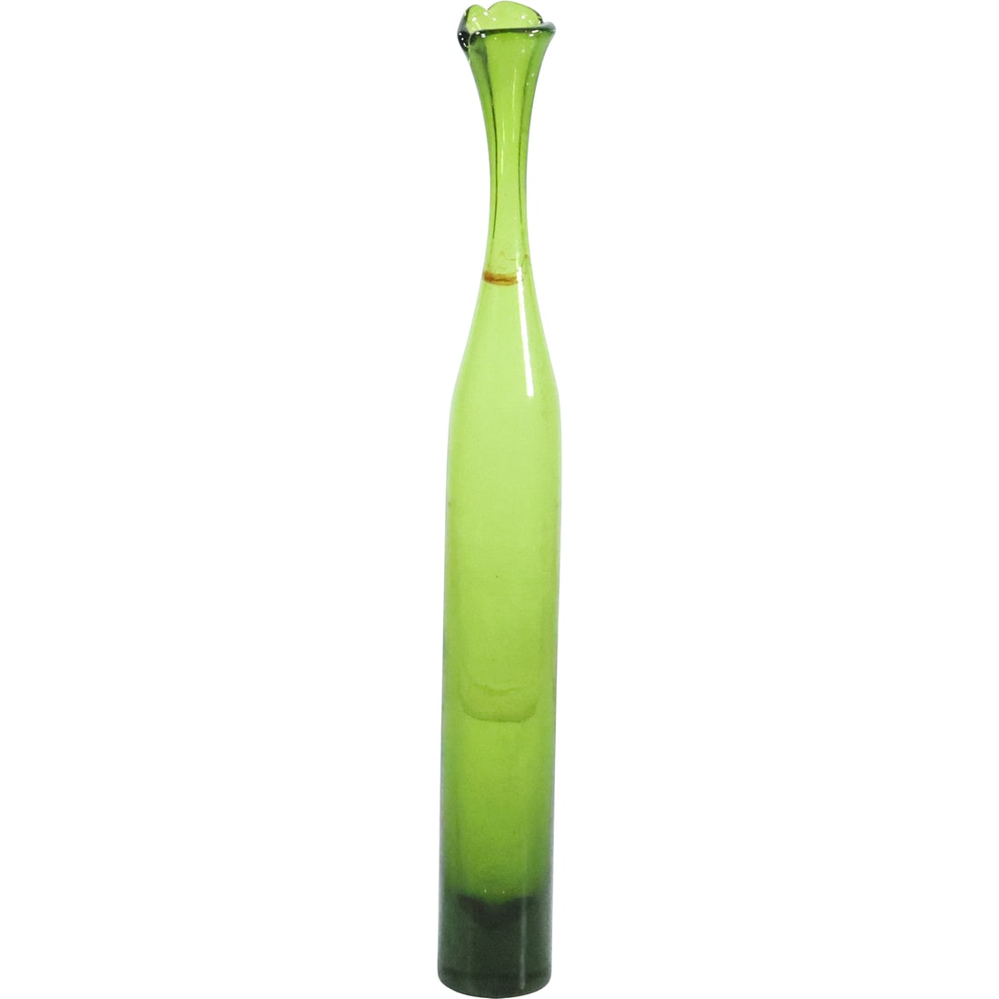 23.5 inches height Green Glass Narrow Bottle Neck Vase 3 in. diameter (1 of 20)