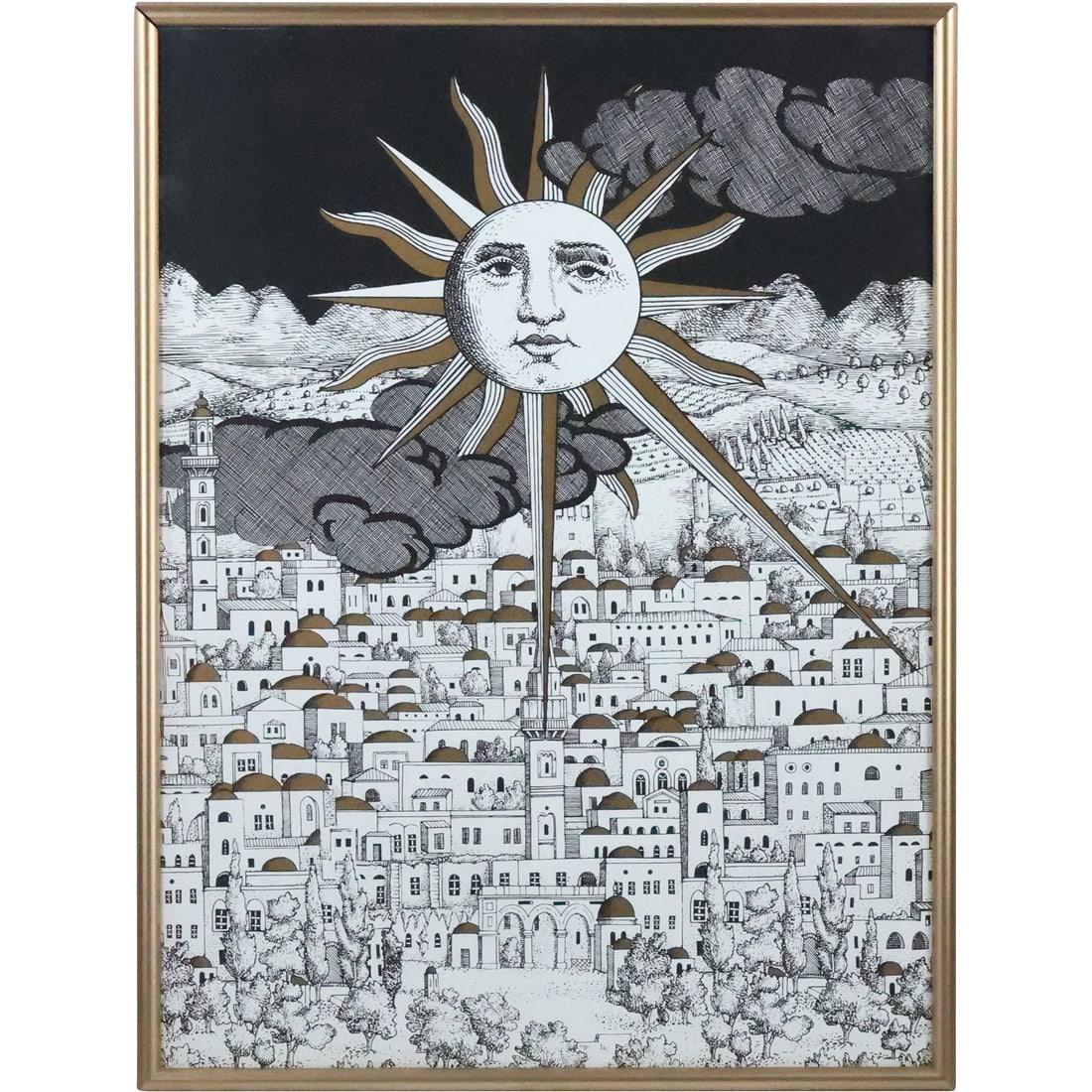 Framed Poster: Piero Fornasetti, 
