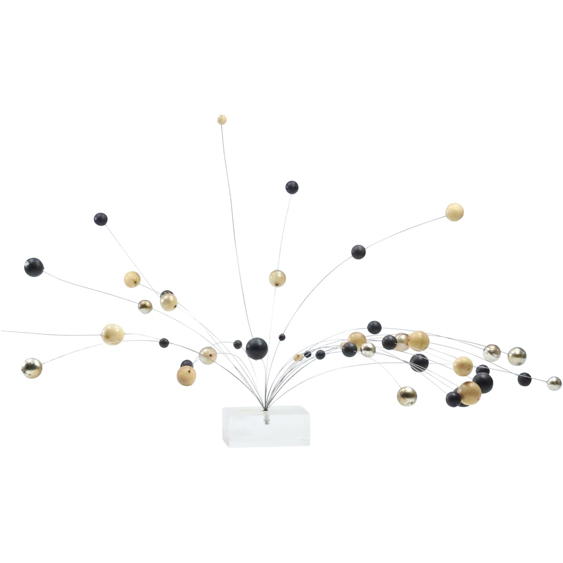 Laurids Lonborg for Scandia Design Kinetic Ball Sculpture 18 inches wide: Laurids Lonborg for Scandia Design Kinetic Ball Sculpture 18 inches wide. size: 10.25 in. height x 17 in. x 18 in.