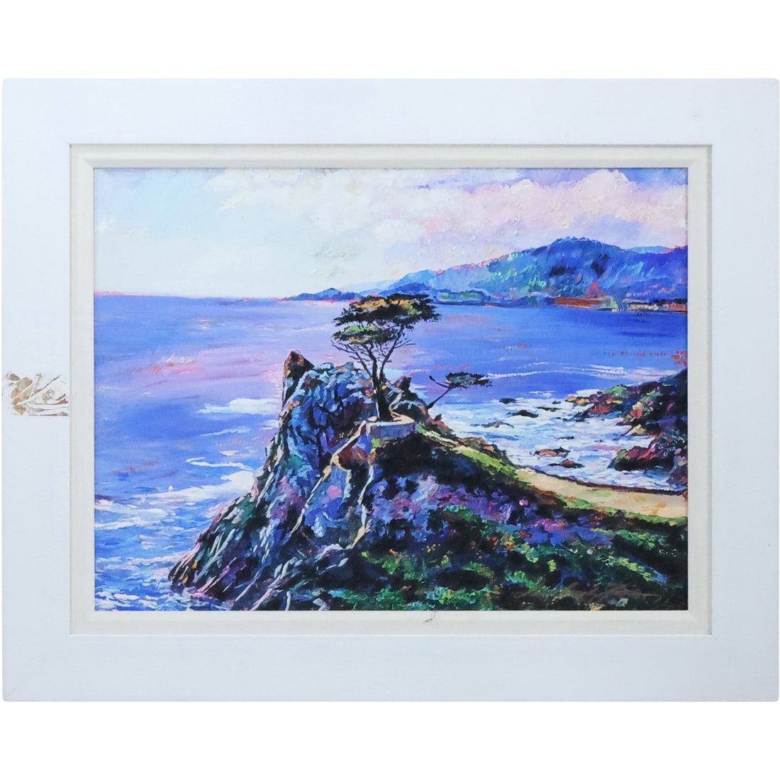 David Lloyd Glover "Cypress Point" Limited Edition Hand Embellished Oil & Ink on Canvas A/P (1 of 20)