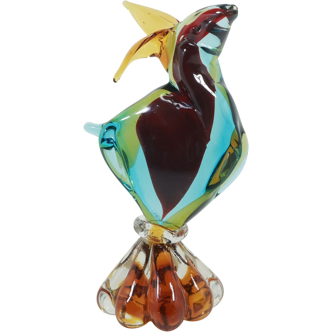 Quality Murano Art Glass Multi Colors RABBIT Figure Sculpture 9.25 inches height x 5 in. wide (1 of 20)