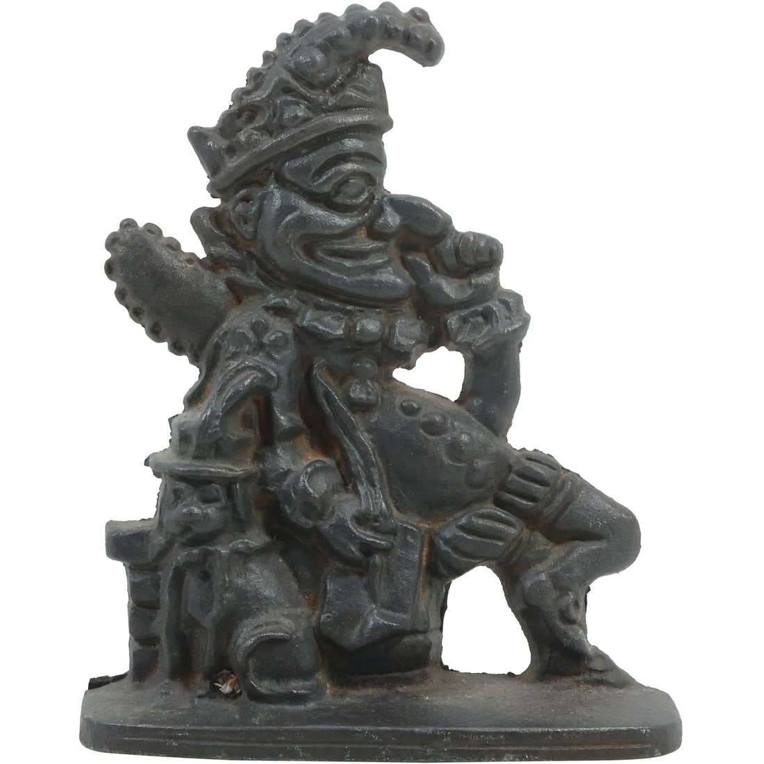 Cast Iron PUNCH & JUDY Figurative Doorstop 7 in. height x 5.75 in. wide (1 of 16)