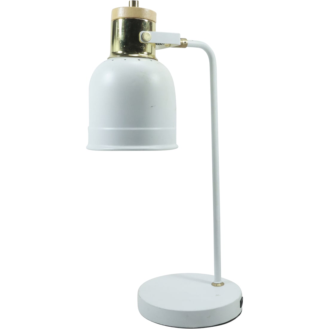 Mid-Century Modern Design White Desk Lamp 19.25 in. height x 8.75 in. wide: Mid-Century Modern Design White Desk Lamp 19.25 in. height x 8.75 in. wide. size: 19.25x8.75
