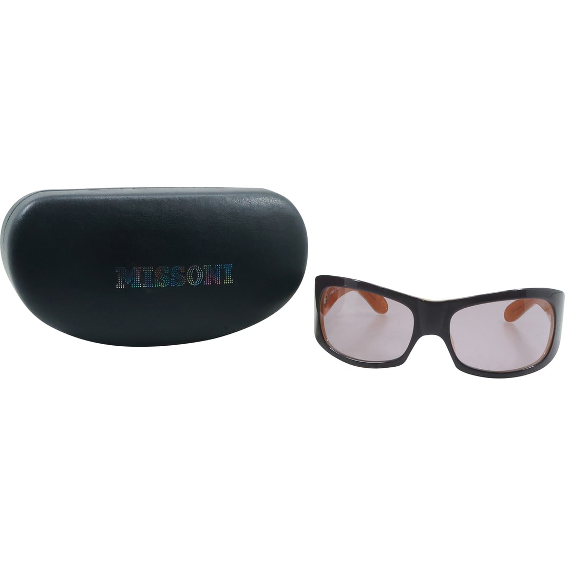 MISSONI Purple and Amber Sunglasses New in Case Made in Italy M159203: MISSONI Purple and Amber Sunglasses New in Case Made in Italy M159203. size: 6.25x2