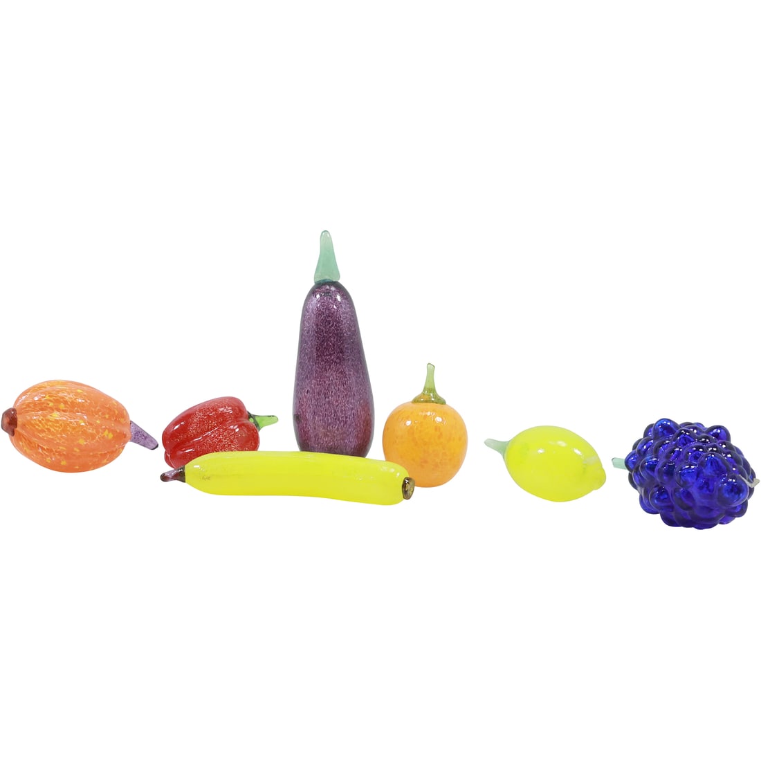 KOSTA BODA 7 Assorted Art Glass "Fruits" Accessory Pieces (1 of 19)