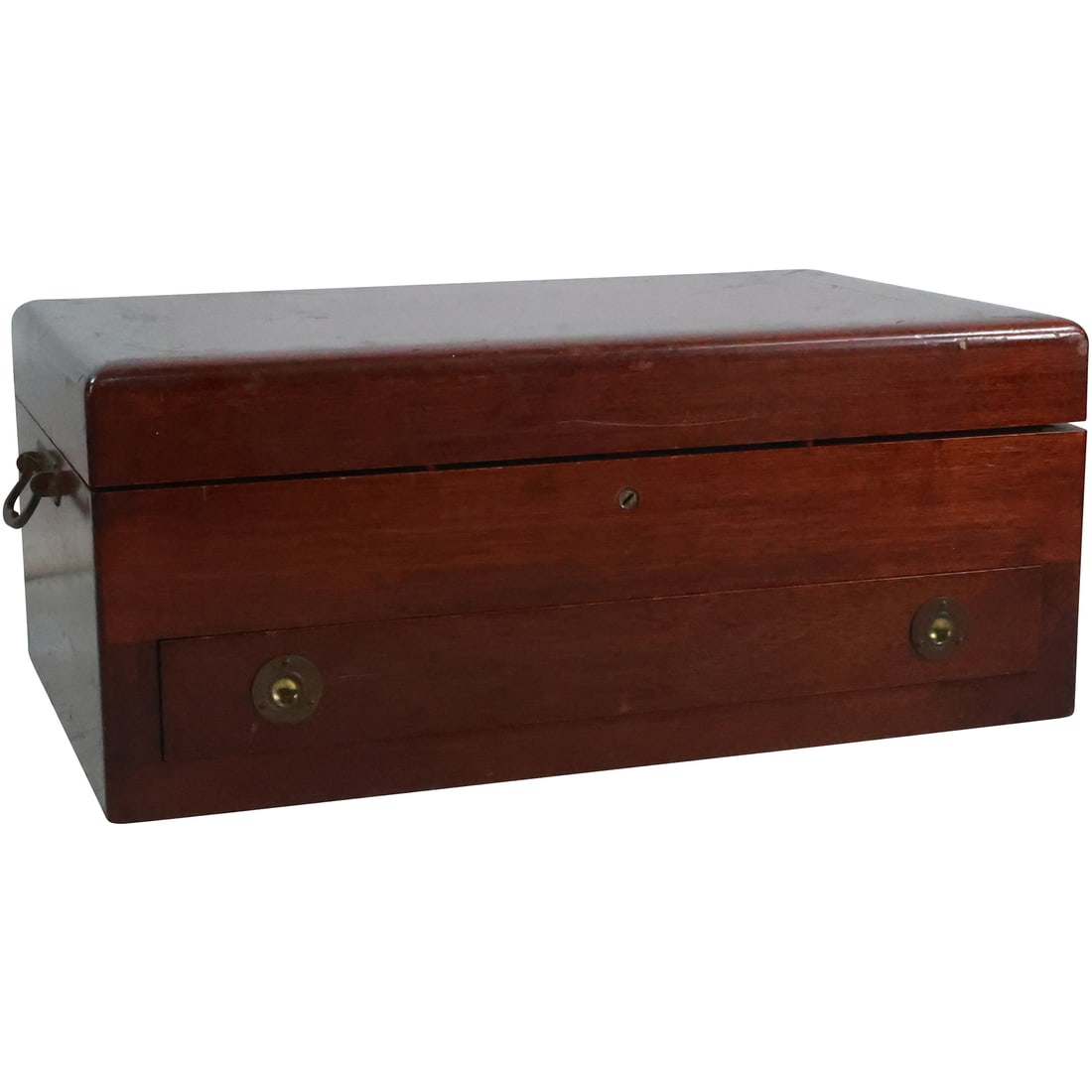 Large Wooden Fitted Box for Silver - J E Caldwell & Co Philadelphia 9.25 in. x 22.5 in. x 14.5 in. (1 of 20)