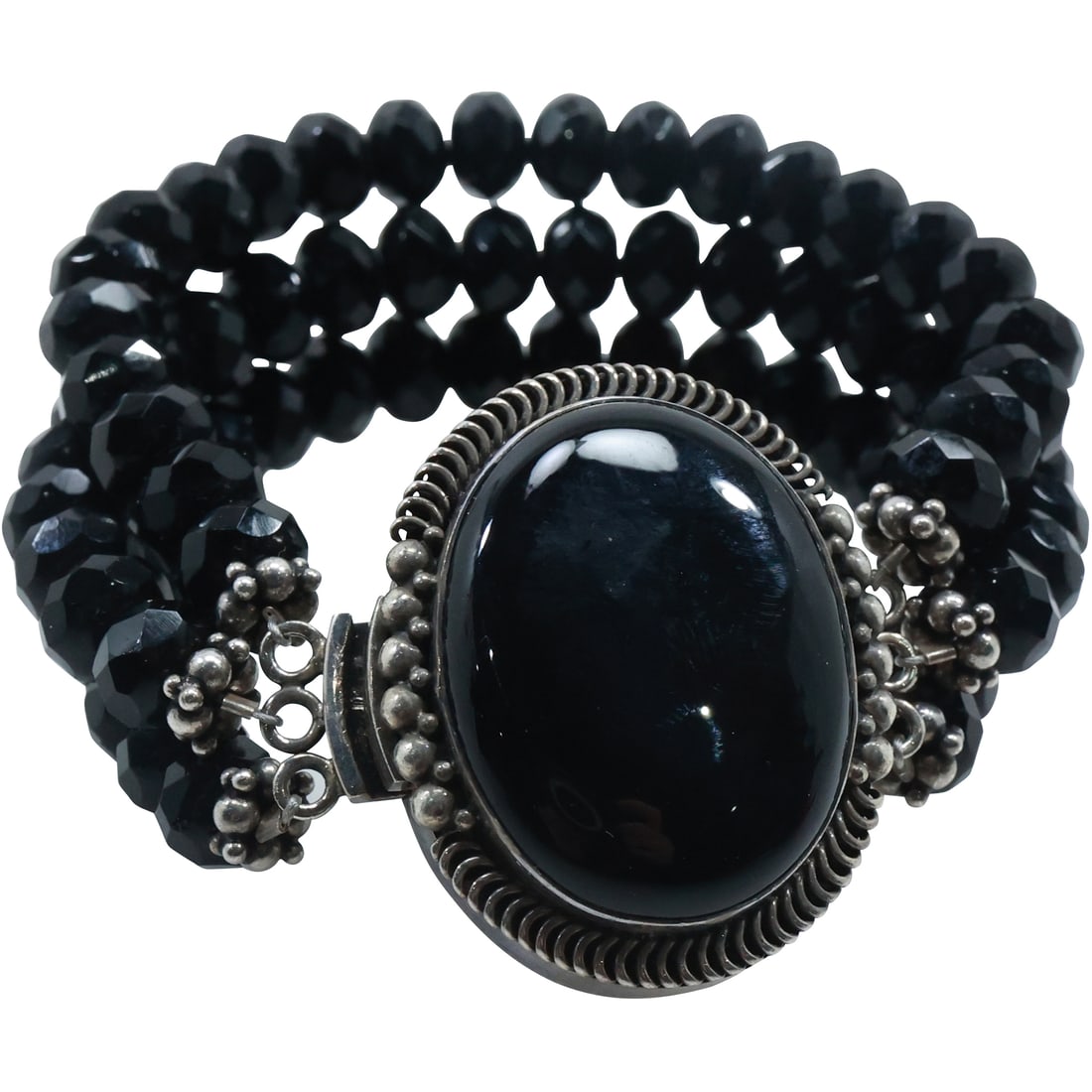 .925 Sterling Silver Italy Marine Mesh Link Men's Chain 20 in. x 1/8 in., weighs 6.7 grams (1 of 20)