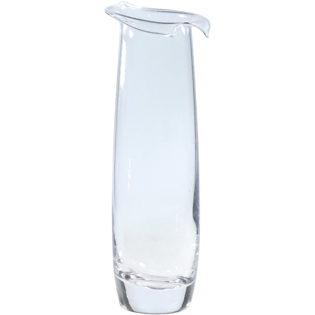 Zaha Hadid Design Crystal Glass Tall Carafe 12.25 inches height x 4.25 in. x 4.75 in. (1 of 20)