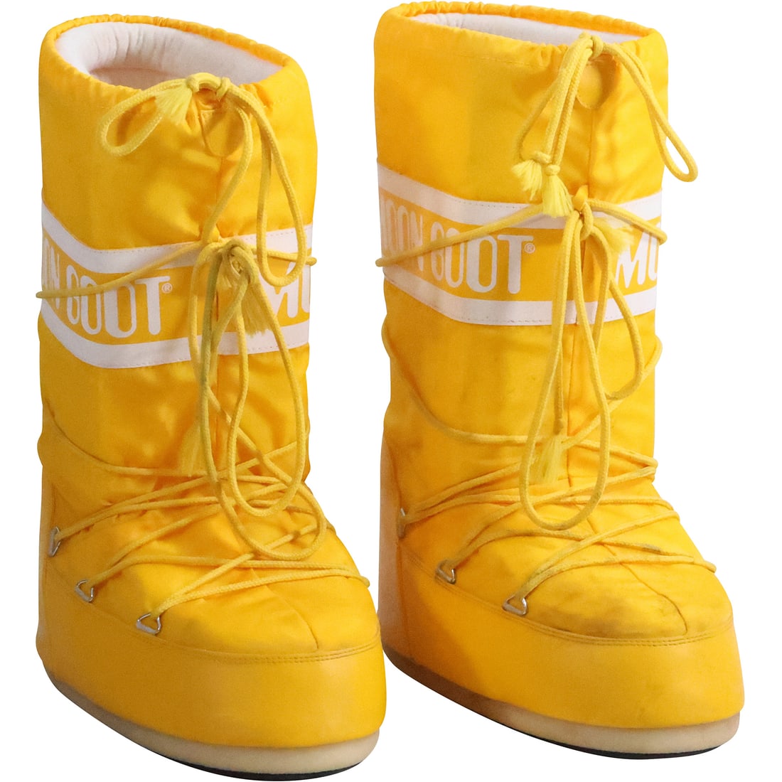 MOONBOOT The Original, Yellow, Size US 9 / 10.5: MOONBOOT The Original, Yellow, Size US 9 / 10.5. size: US 9/10.5
