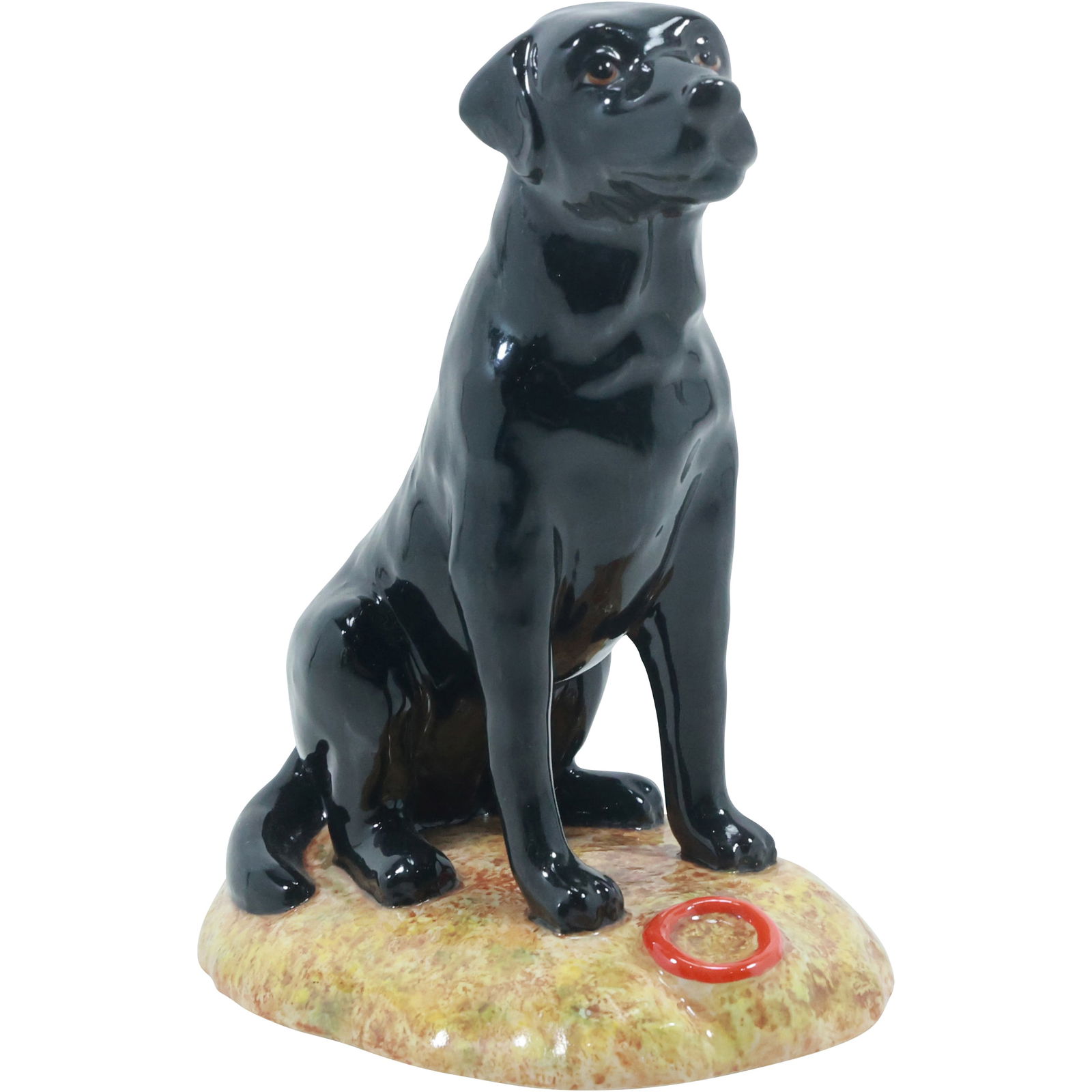 Royal Doulton Fine Porcelain Black Labrador Dog Figure Statue 6 in. height x 4.75 in. wide: Royal Doulton Fine Porcelain Black Labrador Dog Figure Statue 6 in. height x 4.75 in. wide. size: 6x4.75